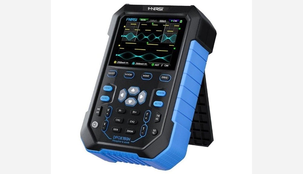 FNIRSI DPOX180H 2-in-1 Digital Phosphor Oscilloscope (Review) - Elektor