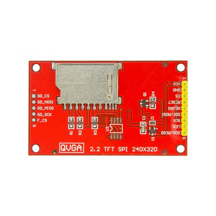 2.2" SPI TFT Display Module ILI9341 (240x320) - Elektor