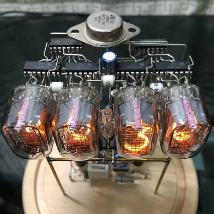 4 Digit IN - 12 Nixie Clock Kit - Elektor