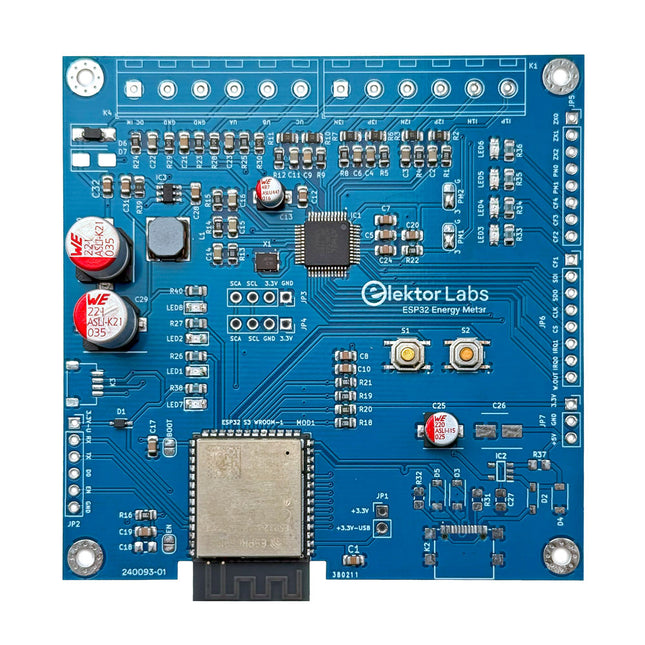 Compteur d'énergie ESP32 Elektor