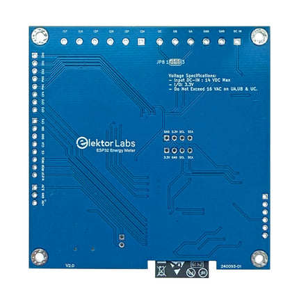 Kit de compteur d'énergie ESP32 Elektor