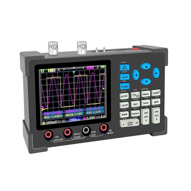 DSO3D12 (3 - in - 1) 2 - ch Oscilloscope (120 MHz) + Multimeter + Signal Generator - Elektor