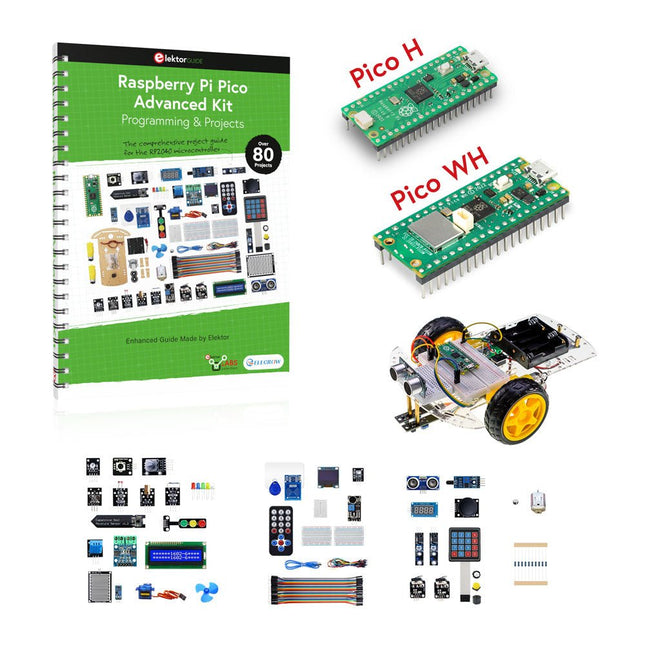 Elektor Raspberry Pi Pico Advanced Kit (Bundle) - Elektor