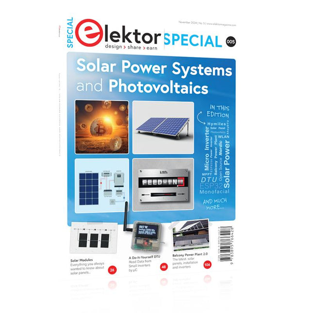 Elektor Special: Solar Power Systems and Photovoltaics - Elektor