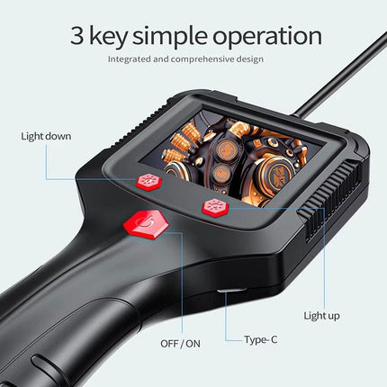 Handheld Endoscope Camera with 2.4" HD Screen - Elektor