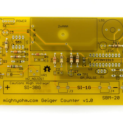 MightyOhm Geiger Counter Kit (incl. Case) - Elektor