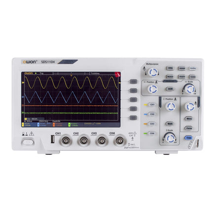 OWON SDS1104 4 - ch Oscilloscope (100 MHz) - Elektor