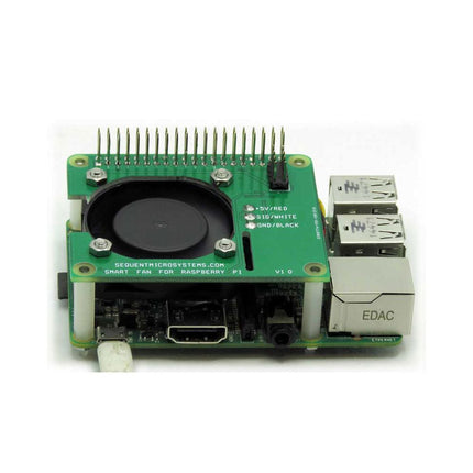 Sequent Microsystems Smart Fan HAT for Raspberry Pi - Elektor