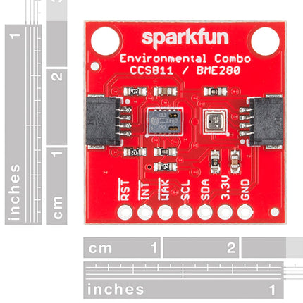 SparkFun Environmental Combo Breakout - CCS811/BME280 (Qwiic) - Elektor