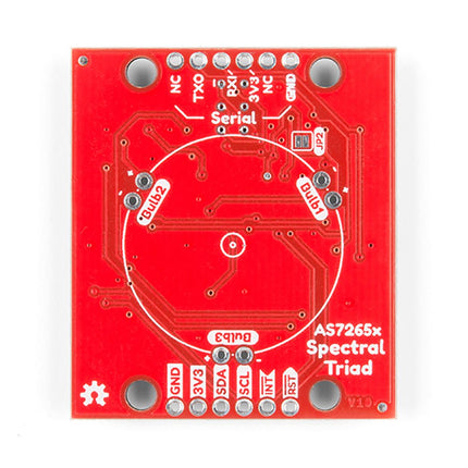 SparkFun Triad Spectroscopy Sensor - AS7265x (Qwiic) - Elektor